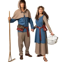 SALE Damen-Kostüm Mittelalter Magd Gr. 34-36