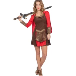 SALE Damen-Kostüm Römerin Legionärin/Gladiatorin, Größe: 36