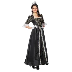 SALE Damen-Kostüm Rokoko-Dame, schwarz, Gr. 38