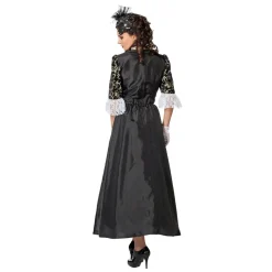 SALE Damen-Kostüm Rokoko-Dame, schwarz, Gr. 38