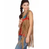 SALE Damen-Weste Hippie / Indianerin mit Fransen, Gr. 34-36