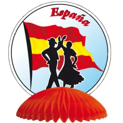 SALE Deko-Aufsteller Spanien, 22 cm, schwer entflammbar