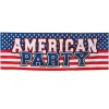 SALE Deko-Banner USA Party, 74x220cm