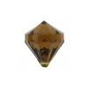 SALE Deko Diamant-Perlen, braun, 6 Stück