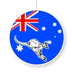 SALE Deko-Hänger Australien, 28 cm