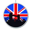 SALE Deko-Hänger Großbritannien, 28 cm
