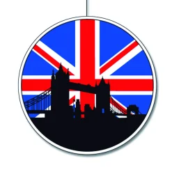 SALE Deko-Hänger Großbritannien, 28 cm