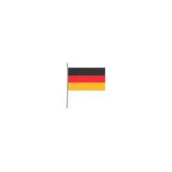 SALE Fahne Deutschland aus Papier, 12x24 cm