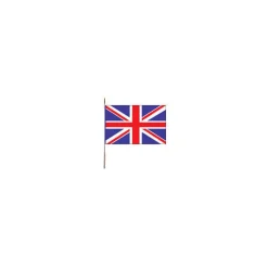 SALE Fahne Großbritannien aus Papier, 12x24 cm