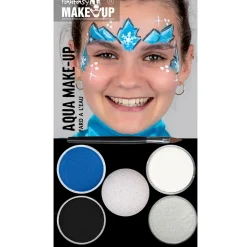 SALE Fantasy Aqua-Schmink-Set, Prinzessin Winter, Vorteilspack, 6-teilig
