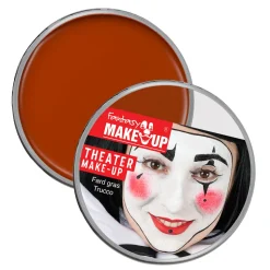 SALE Fantasy Theater-Make-Up / Creme-Schminke auf Fettbasis, 25g, Rot-Braun