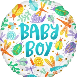 SALE Folienballon Baby Boy Watercolor