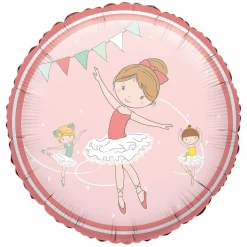 SALE Folienballon Ballerina Tänzerinnen, ca. 43 cm