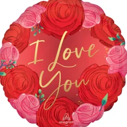 SALE Folienballon I Love You Rosen