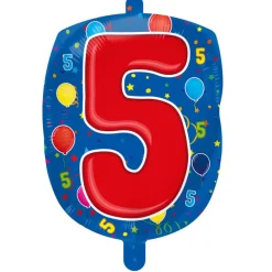 SALE Folienballon Jr. shape 5, ca. 56 cm