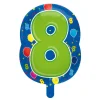 SALE Folienballon Jr. shape 8, ca. 56 cm