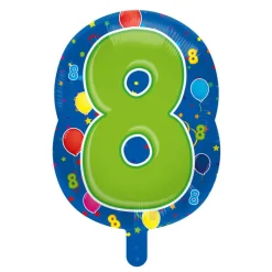 SALE Folienballon Jr. shape 8, ca. 56 cm