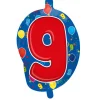 SALE Folienballon Jr. shape 9, ca. 56 cm