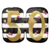 SALE Folienballon Milestone XL, 50th, ca. 60x55 cm