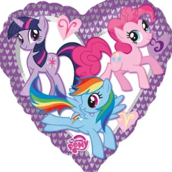 SALE Folienballon My Little Pony Heart, ca. 45 cm