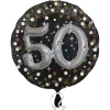 SALE Folienballon Sparkling Birthday 50th, 81 cm
