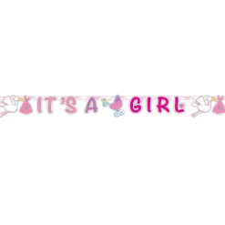 SALE Girlande Buchstaben It's a Girl, XL, 1,70m