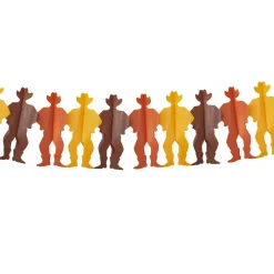 SALE Girlande Cowboy Schützen, 3 m
