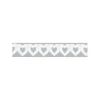 SALE Girlande Cut-Out Herz, weiß, 3 m