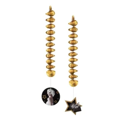 SALE Girlande Hollywood spiralförmig, 2 Stk. 60 cm
