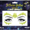 SALE Glitzersteine fürs Gesicht, Neon Intense Yellow, Gelbtöne