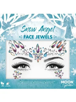 SALE Glitzersteine fürs Gesicht, Glitter, Schneeengel, Hellblau
