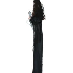SALE Halloween-Deko Figur Gruselfrau, mit Licht-, Sound- und Bewegungseffekt, 170cm