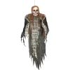 SALE Halloween-Deko-Figur Skelett mit Karohemd, ca. 120cm