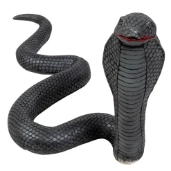 SALE Halloween-Deko Schlange Kobra, ca. 65cm lang, ca. 30cm hoch