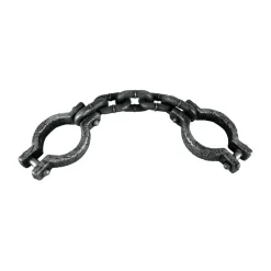 SALE Handfesseln in Eisenoptik aus Kunststoff