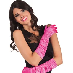 SALE Handschuhe Hollywood, ca. 50 cm, rosa