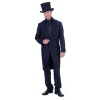 SALE Herren-Kostüm Frack Deluxe, schwarz, Gr. 46