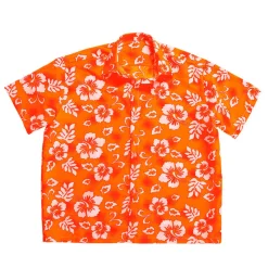 SALE Herren-Kostüm Hawaiihemd, orange, Gr.XL