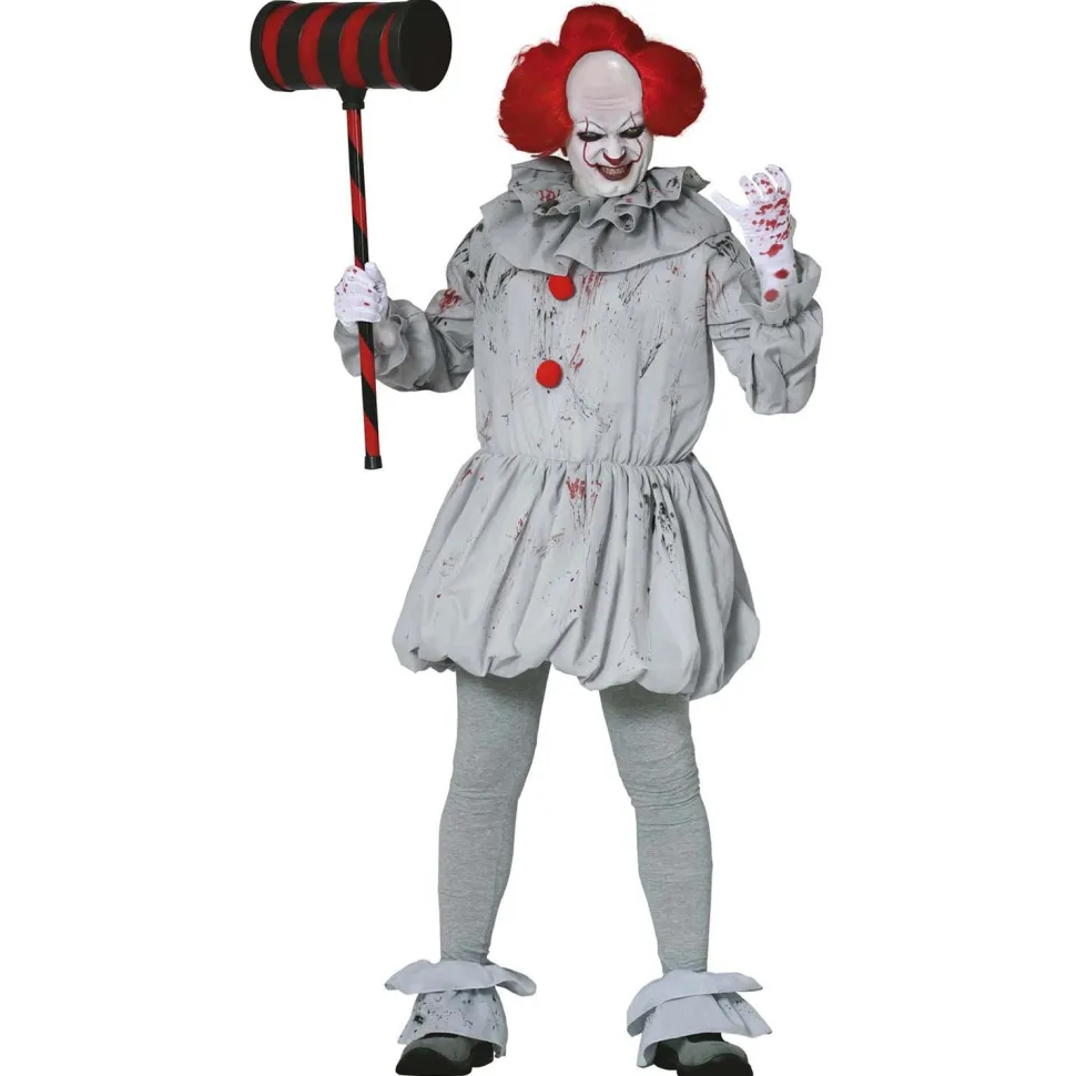 SALE Herren-Kostüm Killer-Clown, Gr. M (48-52)