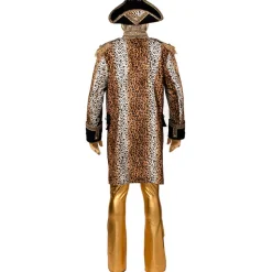SALE Herren-Kostüm Leoparden Jacke, Gr. 48