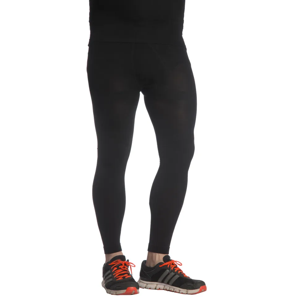 SALE Herren-Thermoleggings, schwarz, Einheitsgröße