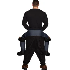 SALE Huckepack-Kostüm Gorilla, Einheitsgröße