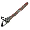 SALE Kettensäge mit Totenkopf, aus Hartschaum, 53cm