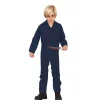 SALE Kinder-Kostüm Blauer Killer-Overall, 5-6 Jahre