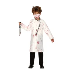 SALE Kinder-Kostüm Blutiger Zahnarzt, 5-6 Jahre