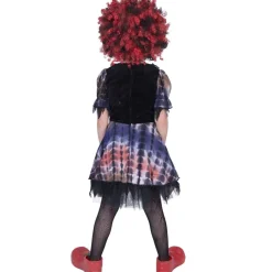 SALE Kinder-Kostüm Horror-Clown Luna, Kleid, Gr. 104-116