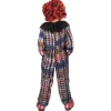 SALE Kinder-Kostüm Horror-Clown Pepe, Jumpsuit mit Kragen, Gr. 104-116