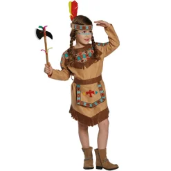 SALE Kinder-Kostüm Indianerin Cherokee, Gr. 104