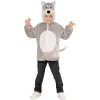 SALE Kinder-Kostüm Plüschjacke Wolf, Gr.104-116