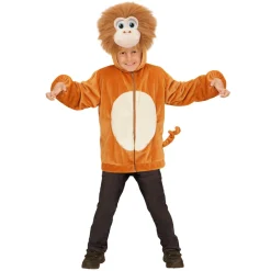 SALE Kinder-Kostüm Plüschjacke Affe, Gr. 92-98